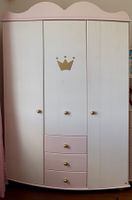 Pinolino Prinzessin Karolin Kleiderschrank Fichte massiv