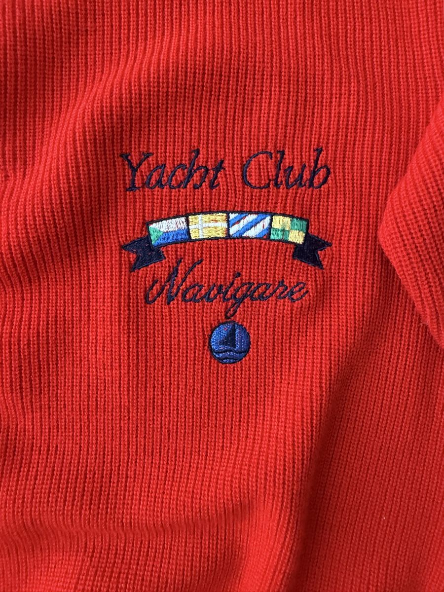 Pullover & Sweatshirts: Vintage Yacht Club Pullover, L – Gebraucht aus Glarus von big.bear 1