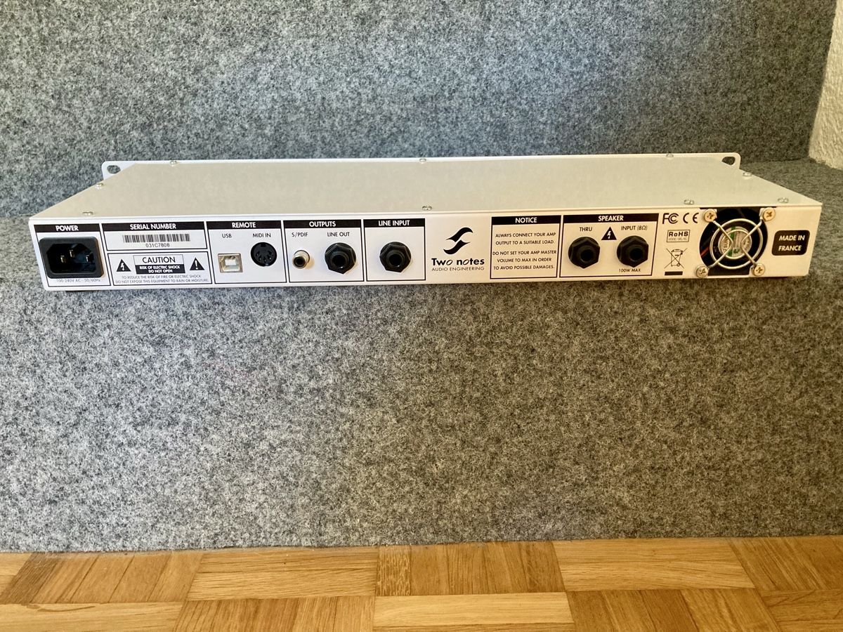 Verstärker: Two Notes Torpedo Live Loadbox / Speaker Sim – Gebraucht aus Glattfelden von Pedals 3