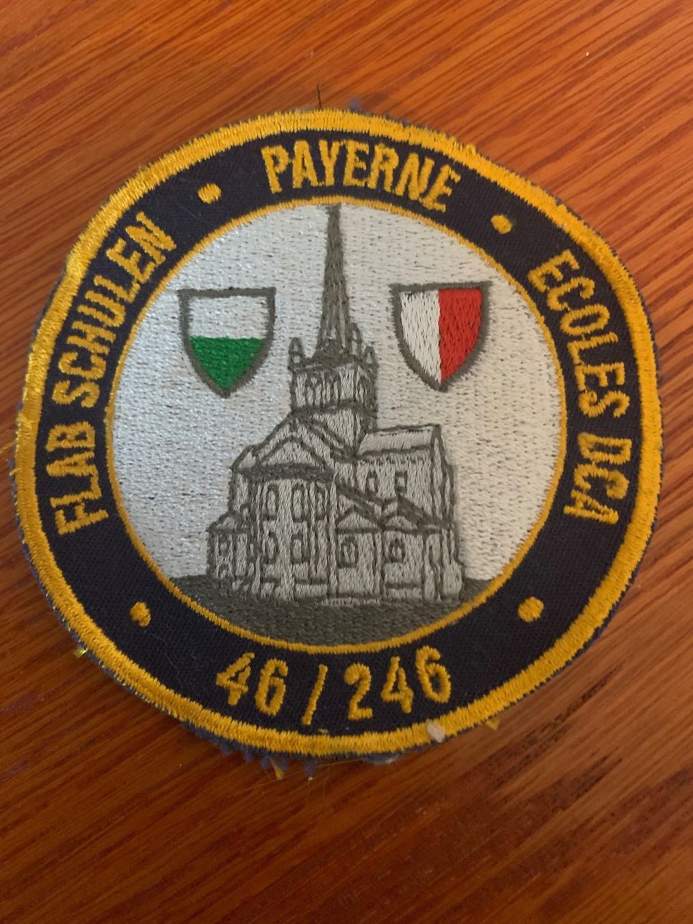 Schweizer Armee Plaketten & Abzeichen: badge Écoles DCA Payerne 46-246 – Gebraucht aus Cousset von Agorboss