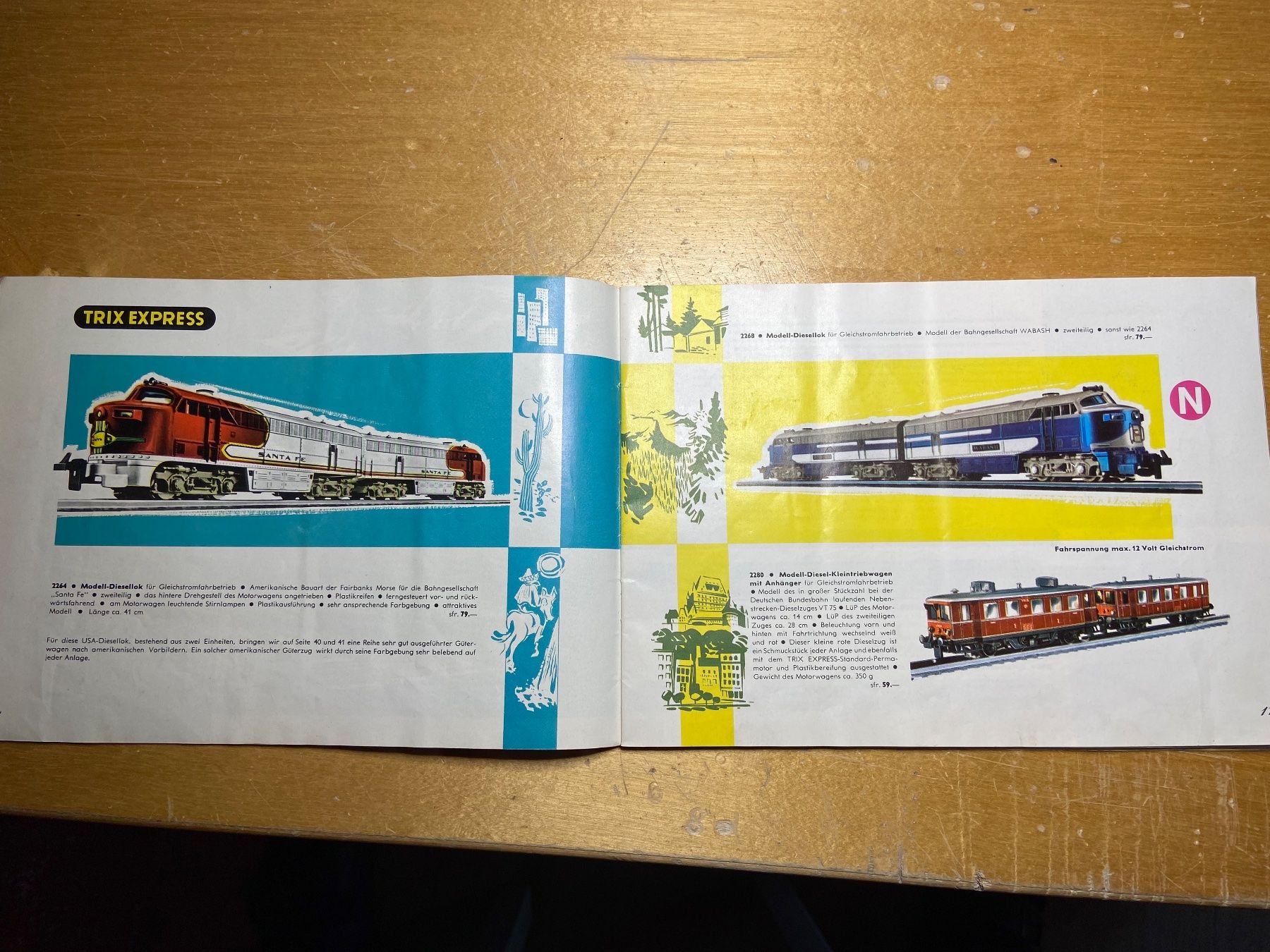 Trix Modellini di ferrovie: Trix Express Katalog 1963 – Usato da Basel venduto da Relaphe 2