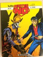 TUTTO MISTER NO # 47 ELDORADO Italy 1993 Sergio Bonelli‪ ed
