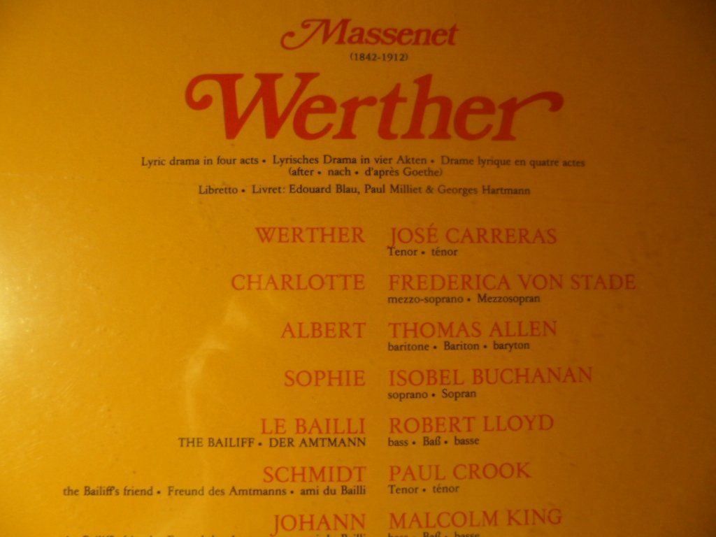 Vinyles: Massenet  WERTHER  Colin Davis – Neuf avec emballage d'origine à Langnau i. E. par gf2_29jt 3