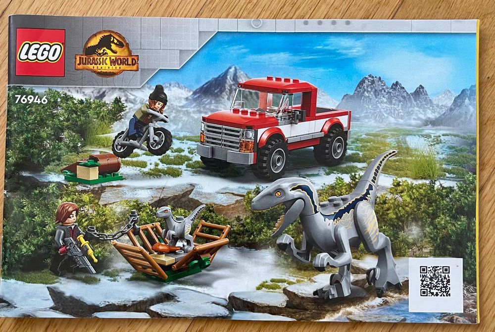 Lego Jurassic World 76946 - Blue & Beta Velociraptor Capture (Gebraucht ...
