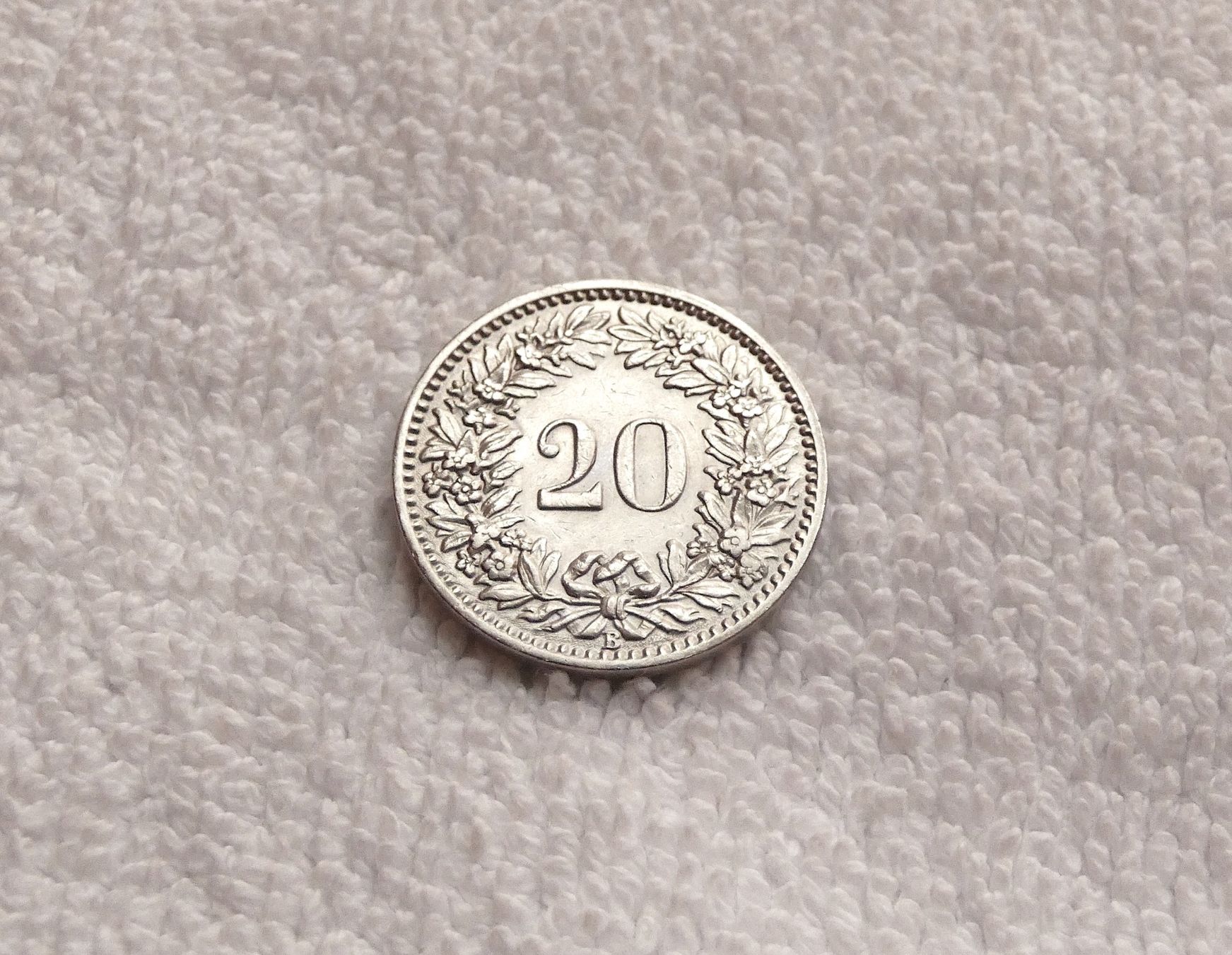 Tutti le monete: 20 centimes/rappen 1920 – Usato da Nyon venduto da Ilmi09 1