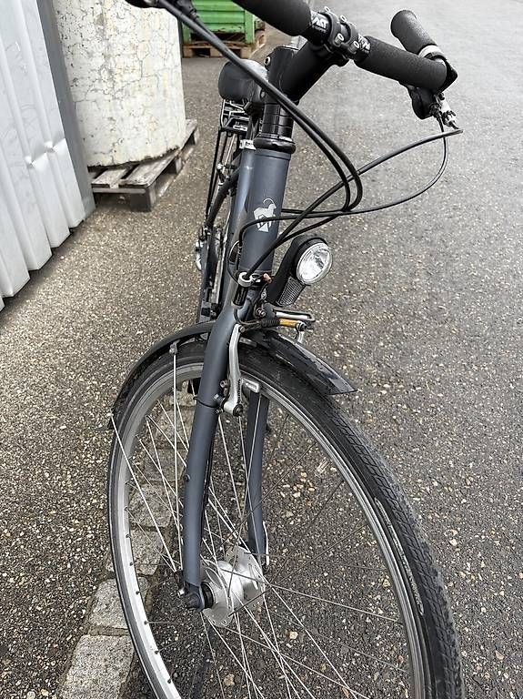 Velos: Damenvelo Cresta Vento. Grau/silber – Gebraucht aus Reiden von Halti 2