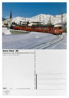Davos Platz Landwasser Bahn RhB BDt 1721 + Ge 4/4 I 607