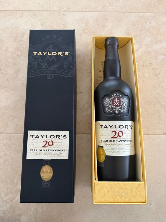 Taylor’s 20 Year Old Tawny Port – 0.75 l – Originalbox (Neu und ...