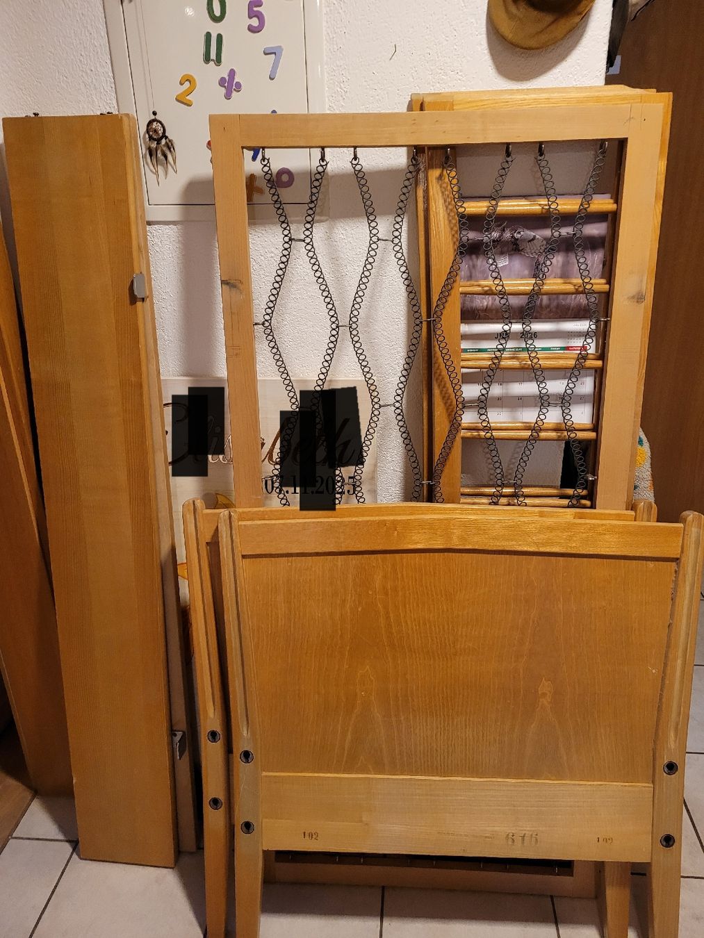 Letti: Robustes Kinderbett aus Holz – Usato da Bennau venduto da nat_myx8 2