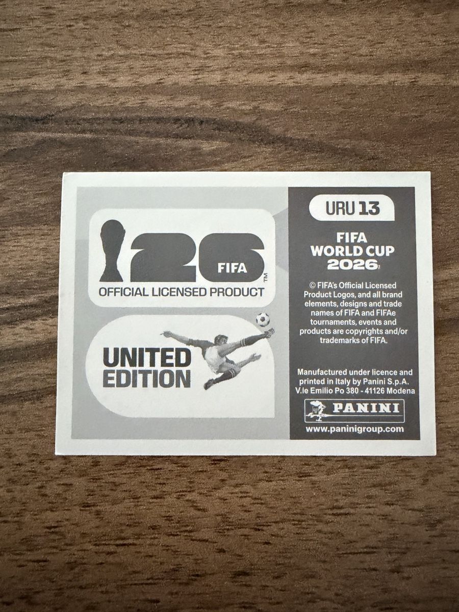 Panini Carte collezionabili: Panini Sticker URU 13 – Nuovo (secondo la descrizione) da Glattfelden venduto da kuki014 1