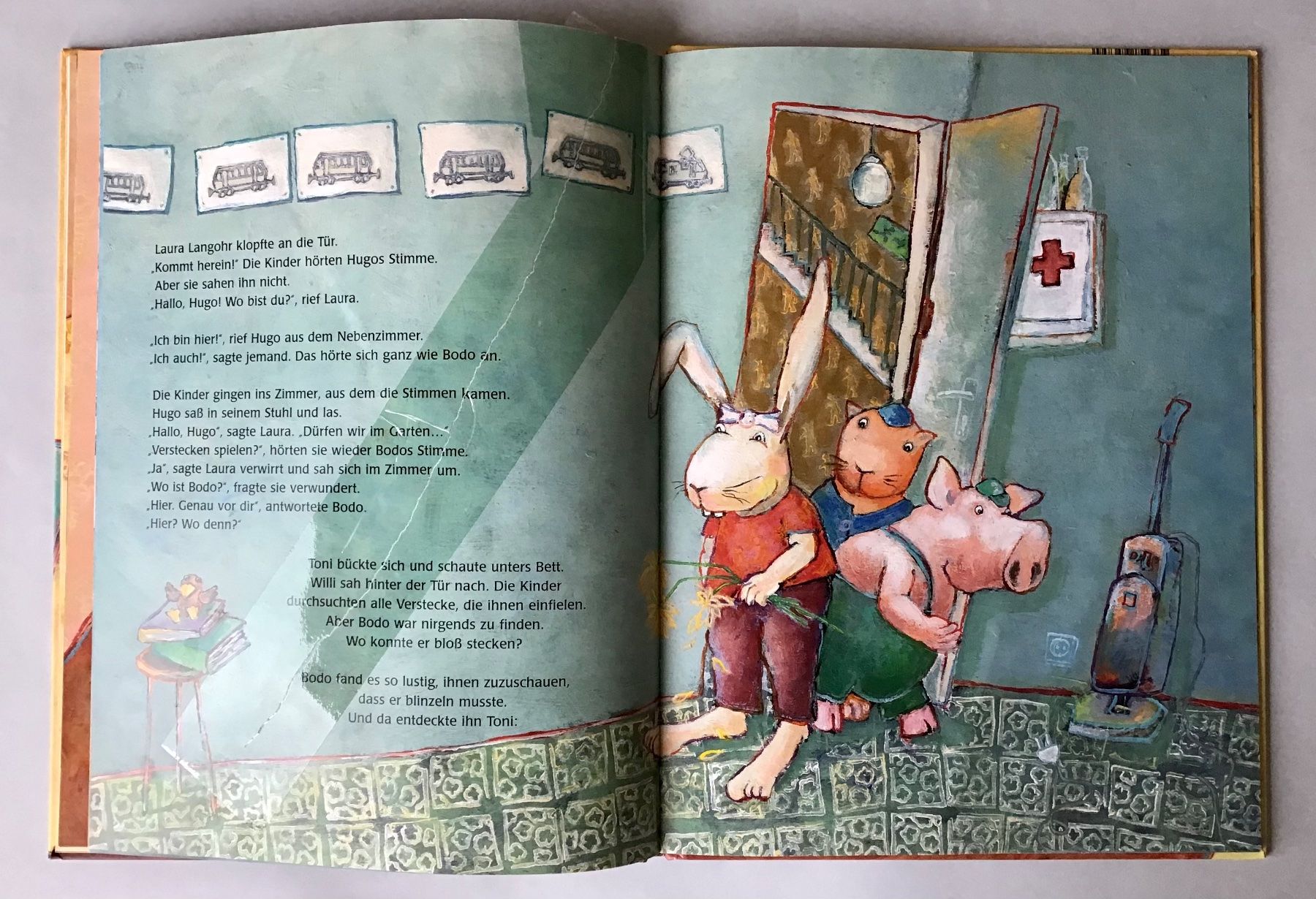 Bücher: Nilpferd Bilderbuch: Wo ist Bodo? – Gebraucht aus Bubendorf von Alpenheidi 5