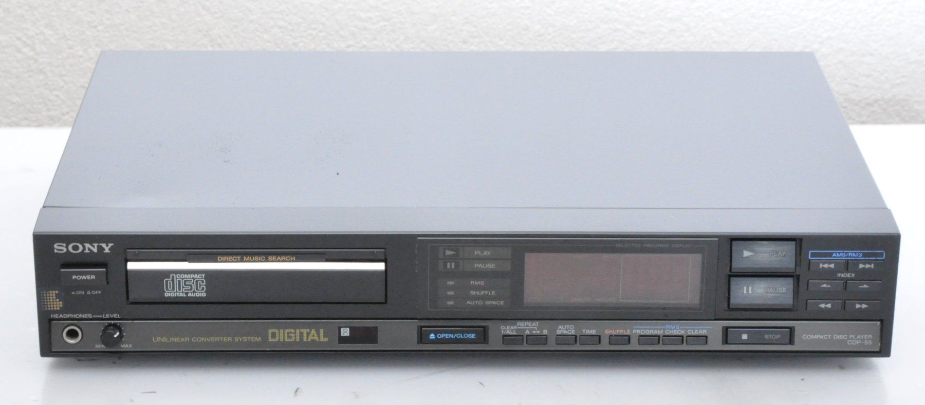 Sony Lettore multimediale & Streamer: Sony CDP-55 CD Player  Vintage – Usato da Oberglatt ZH venduto da Kumar2 2