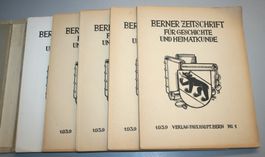 Berner Zeitschrift für Geschichte und Heimatkunde 1-4 1939