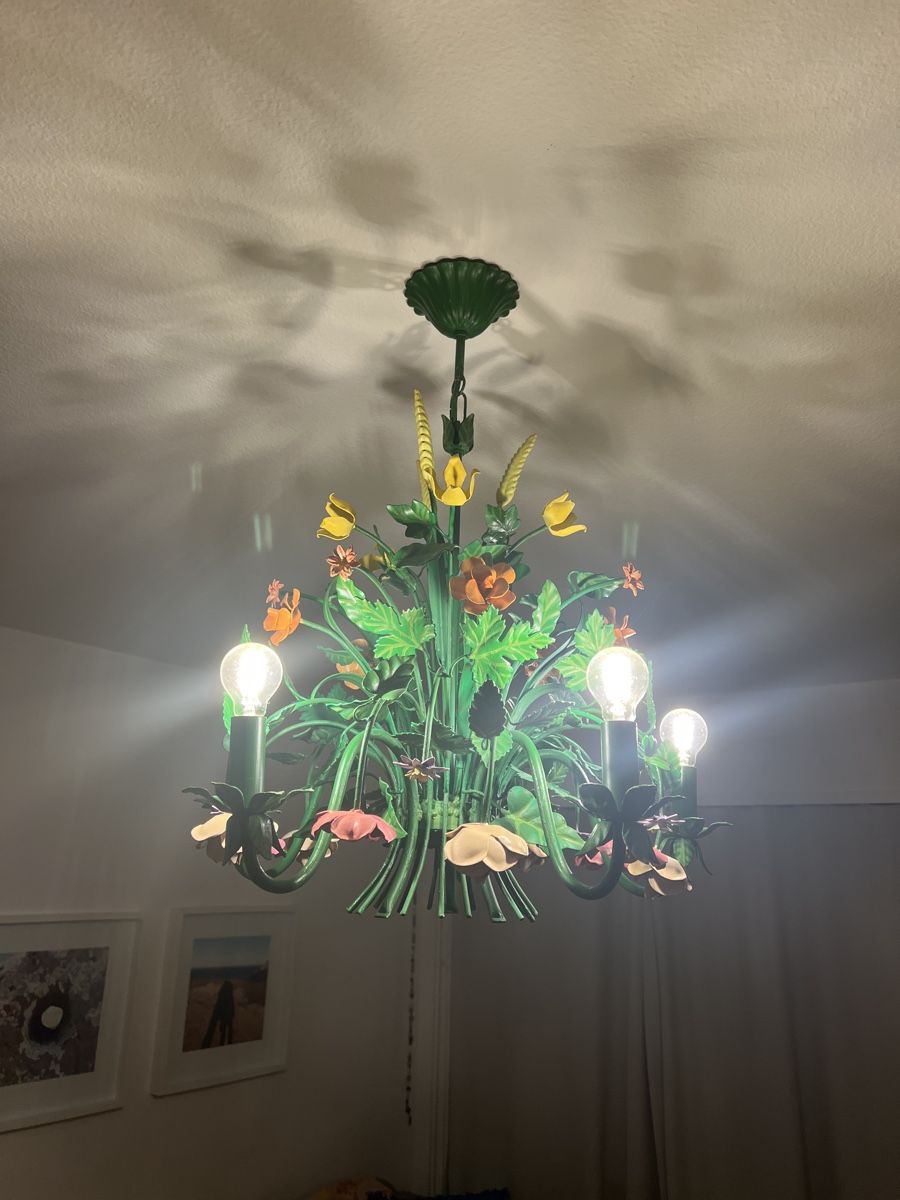 Kronleuchter & Deckenlampen: Kronleuchter Blumen  – Gebraucht aus Zürich von ViolettRosenRot