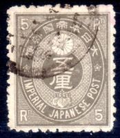 CHINA ALTKOBAN 1889 MARKE GESTEMPELT - AX134