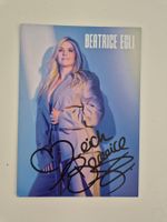 Autogrammkarte Beatrice Egli Originalunterschrift