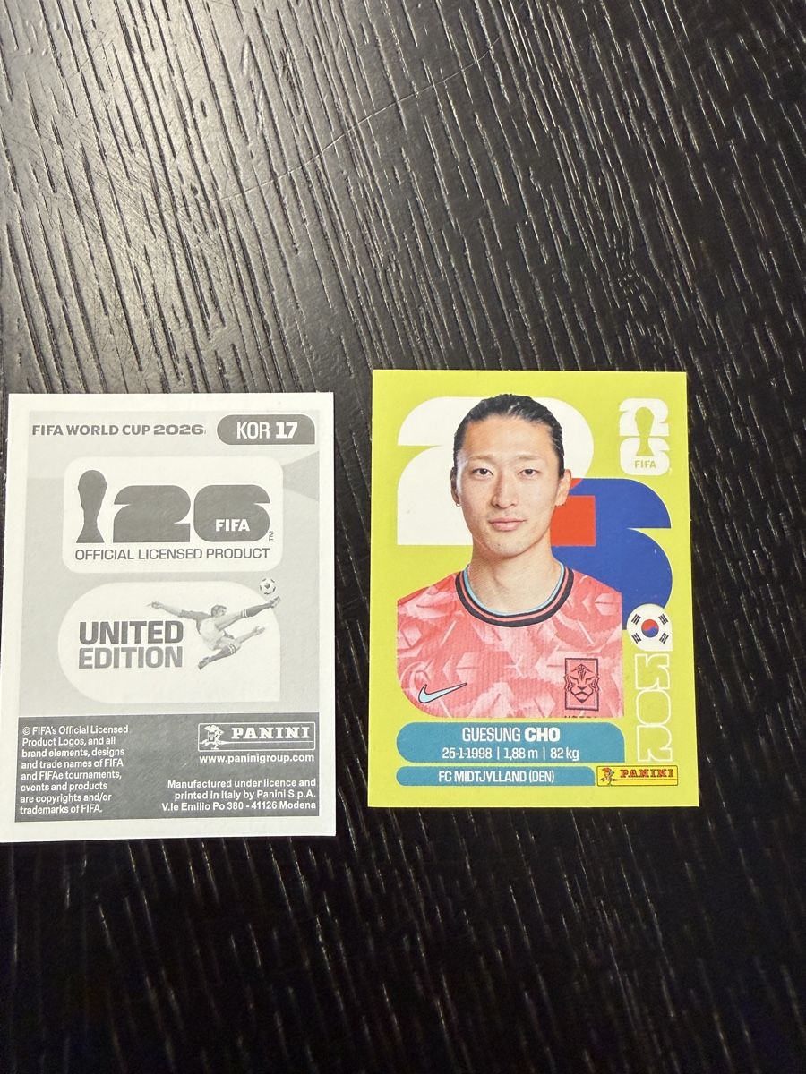 Panini Albums: Panini FIFA World Cup 2026. KOR 17 – Neuf (Voir description) à Oberweningen par Burlli