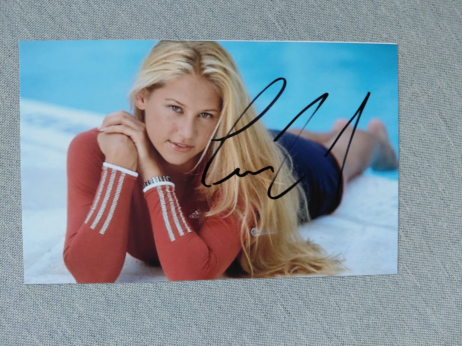 Autografi: Autogramm Anna Kournikova – Usato da Schmerikon venduto da Olympia04