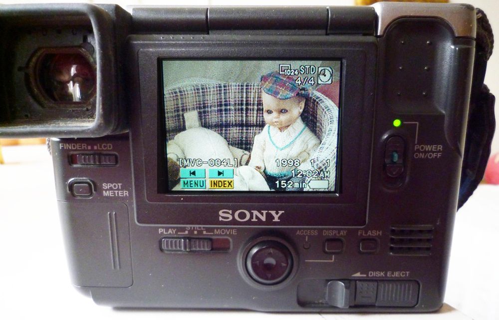 SONY digital Mavica *sehr alt* MVC-FD91.Spitzenmodell +++ (Gebraucht ...