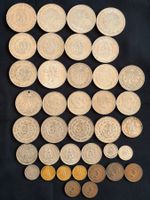 38 mexikanische Münzen – ca. 294 g Feinsilber – historische