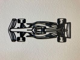 Auto Silhouette Metall Formel1 F1
