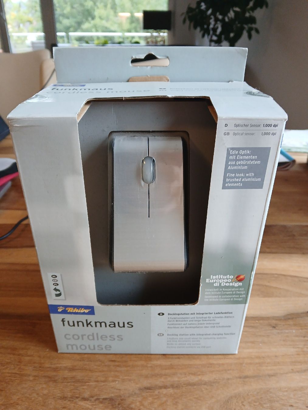 Mouse: Tchibo Cordless Mouse - Stylish and Functional - NEW! – Nuovo e nell'imballaggio originale da Dübendorf venduto da rol_fm6d