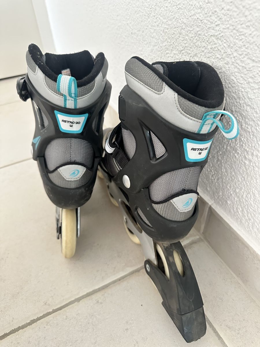 Pattini in linea & Pattini a rotelle: Rollerblade Damen Astro 90 Gr 39 – Usato da Stallikon venduto da samobini 1