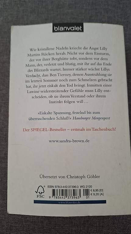 Livres: Eisnacht - Sandra Brown – D'occasion à Aefligen par helinae90 1