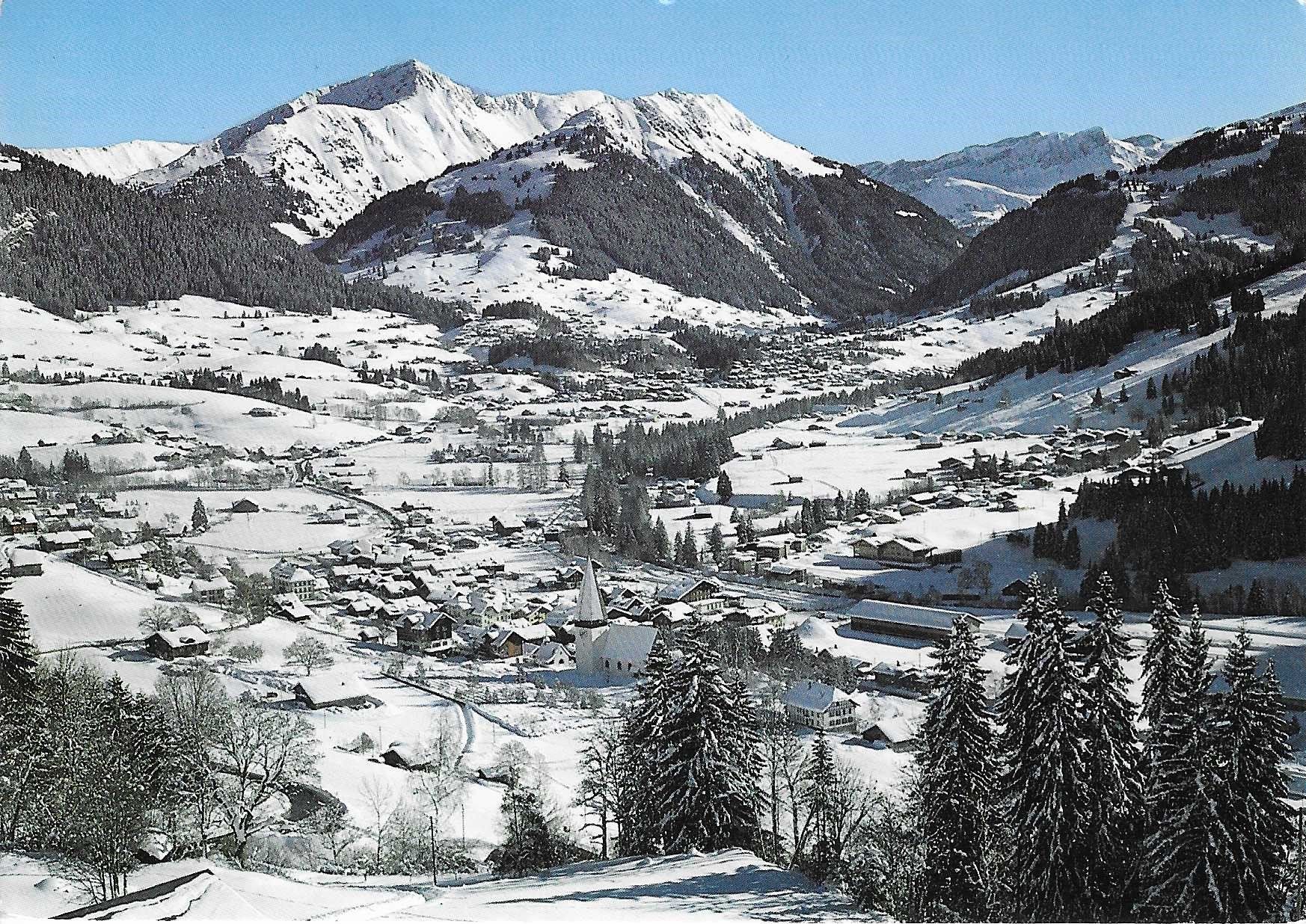 Cartoline postali: Saanen und Gstaad BE – Usato da Rothrist venduto da Stranglehold