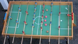 Töggelikasten Tschüttelikasten Wisa Gloria Fussball Vintage