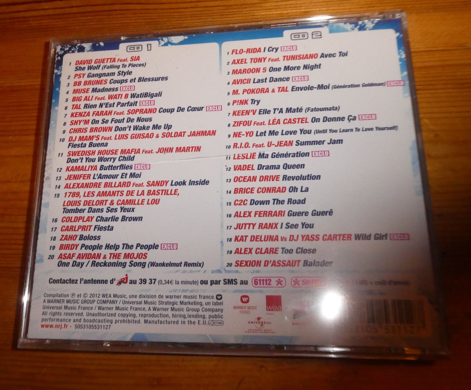 CD: NRJ Hits 2011 CD Double Album Compilation variée ! – Usato da Troistorrents venduto da Marion70 1