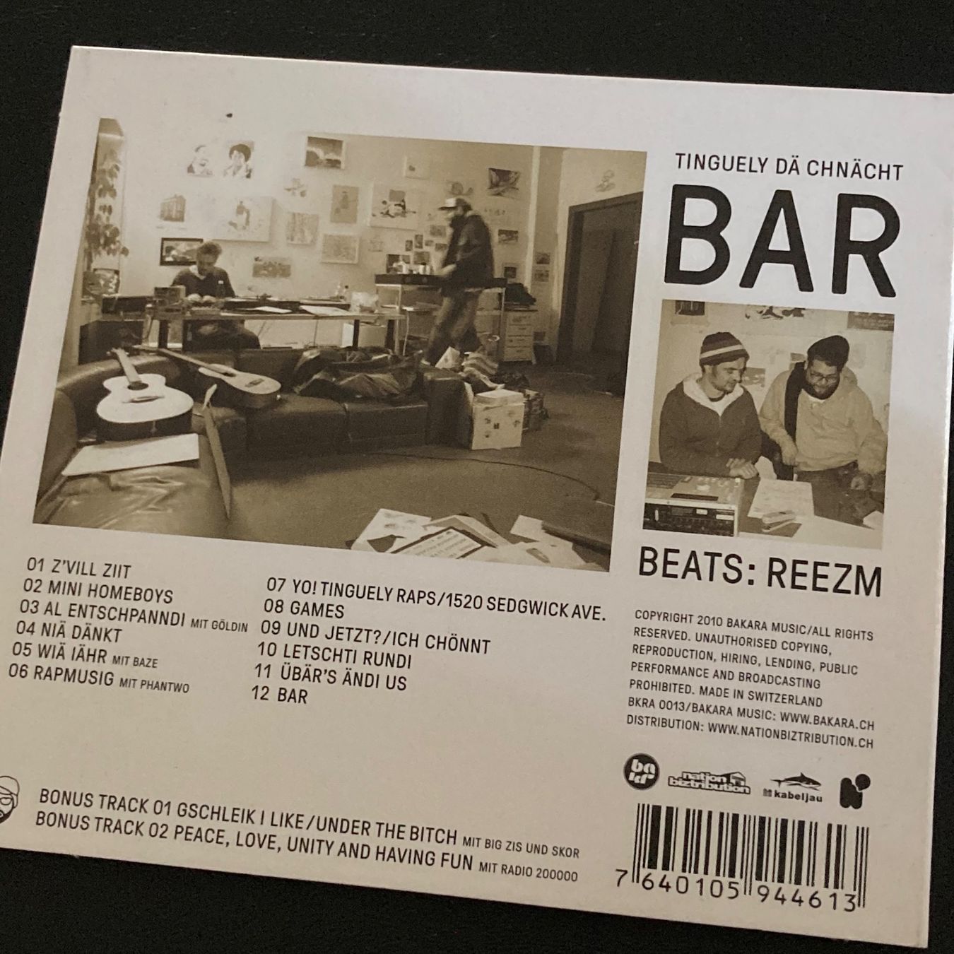 CD: Tinguely Dä Chnächt - Bar – Nuovo (secondo la descrizione) da Bern venduto da Ntsamina 1