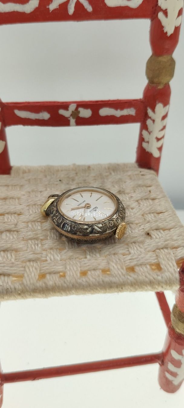 Ciondoli: Pendentif montre vintage argent – Usato da La Chaux-de-Fonds venduto da jac_9llg 5