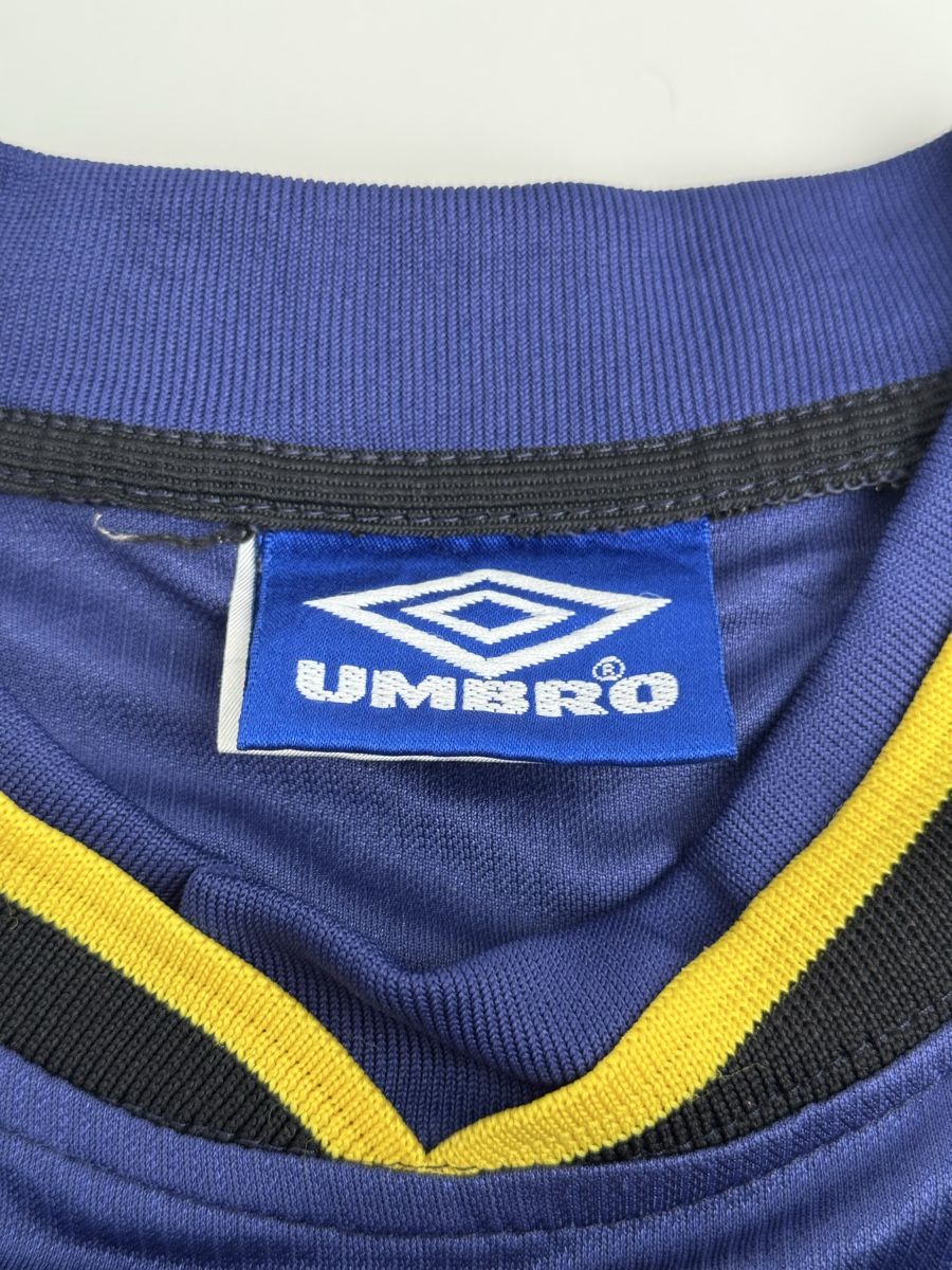 Umbro Canottiere & Pantaloni: Rc Lens 99/00 away shirt – Usato da Baden venduto da Timelessthreads 8