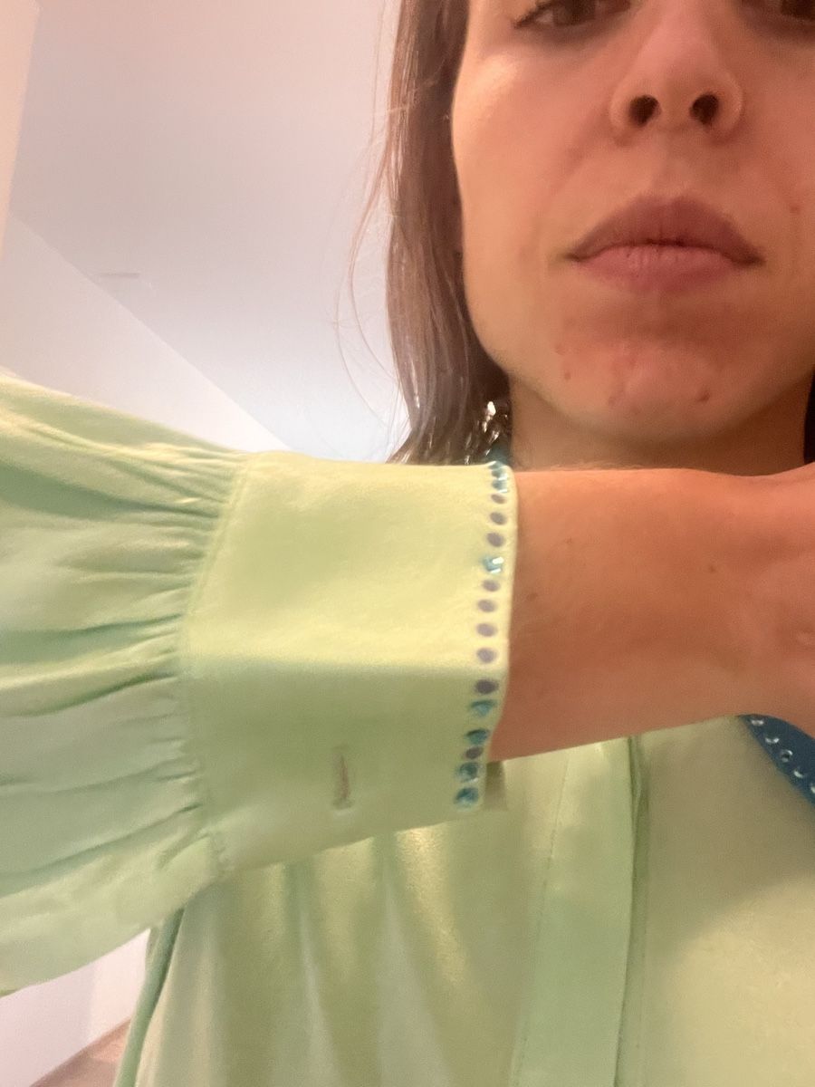 Camicette: Silk shirt – Nuovo (secondo la descrizione) da Zürich venduto da AlineCr 3