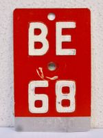 BE 68 VELONUMMER - FAHRRADSCHILD