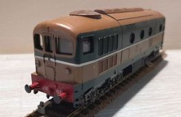 Rivarossi H0 1777: FS - Diesel Lok 341 1017 Fiat, wie neu