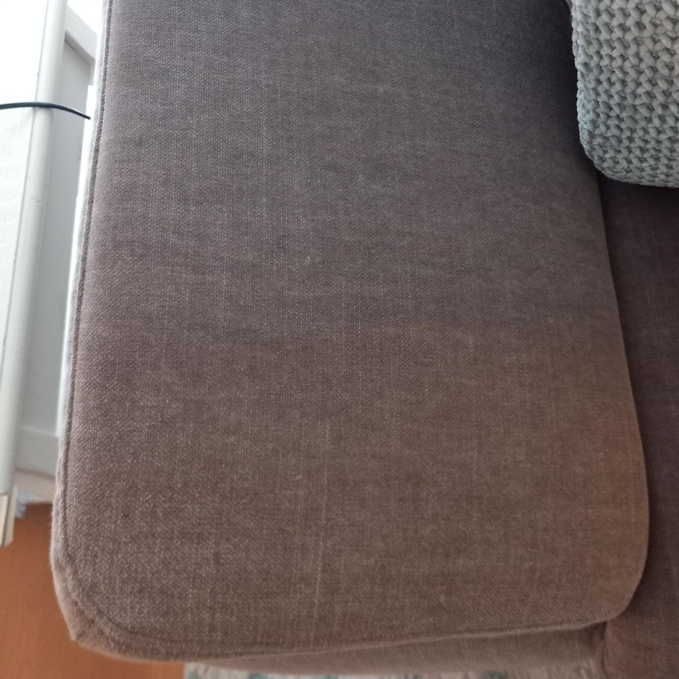 Sofas: Grosses Ecksofa Sofa braun Leinen Baumwolle – Gebraucht aus Nottwil von cecilia44 3