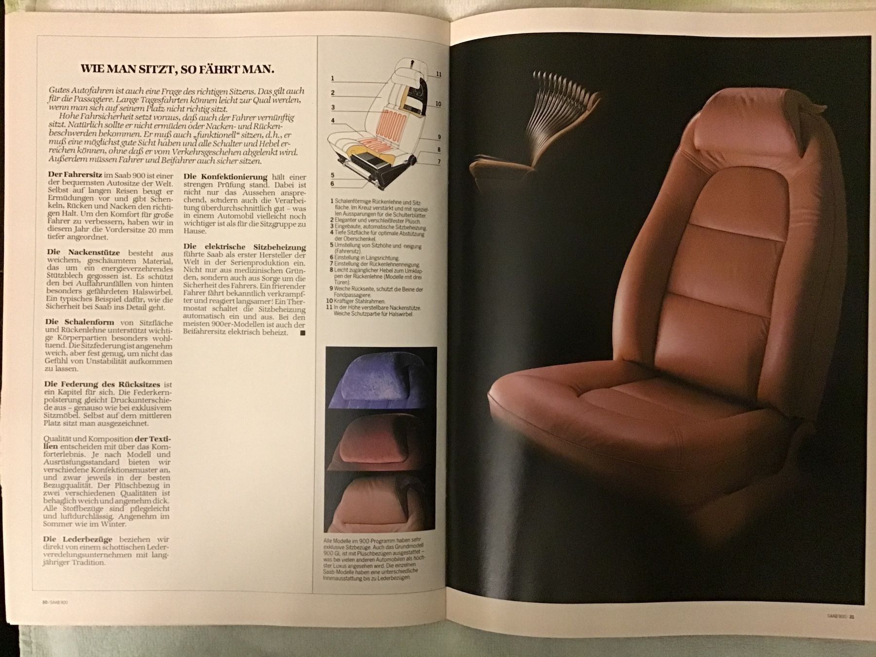 Saab Dokumente: Saab 900 Verkaufsprospekt 1983 – Gebraucht aus Scherzingen von Starseller62 6