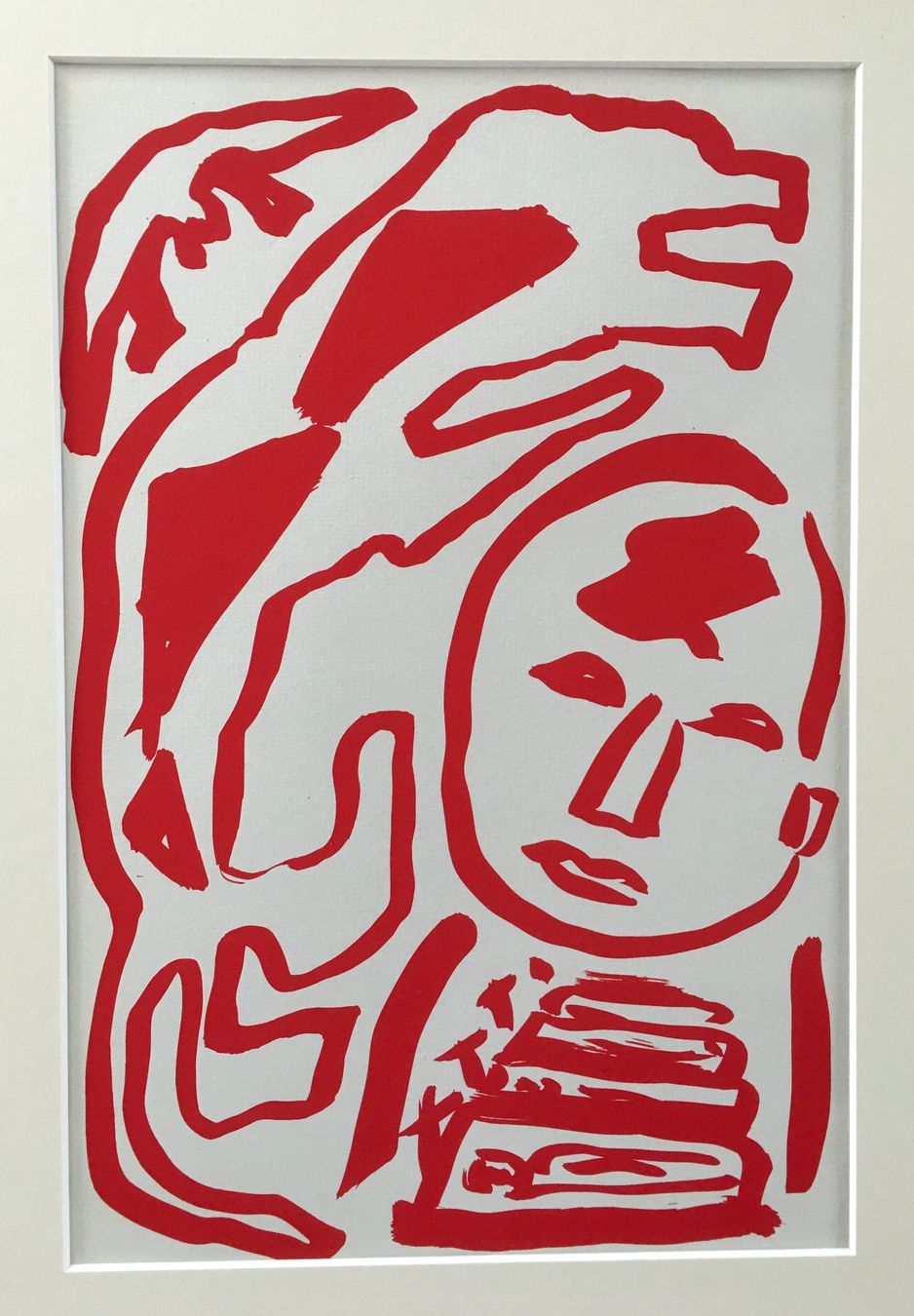 Grafica & Litografie: A.R. Penck Original Siebdruck / Serigraphie "Lyrik" – Usato da Nennigkofen venduto da juhit 2