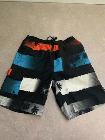 Badehose L Palmenprint