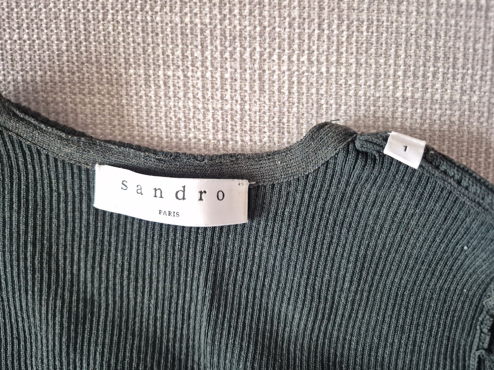 Sandro Maglioni & Felpe: grüner Sandro Pullover – Nuovo (secondo la descrizione) da Faulensee venduto da edart24 4