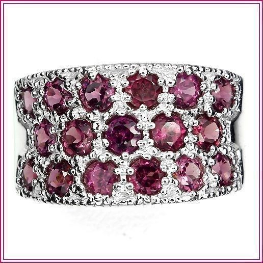 Ringe: ♛ Rhodolith 925 Silberring – Neu und originalverpackt aus Oberglatt ZH von Hot-Spot 2