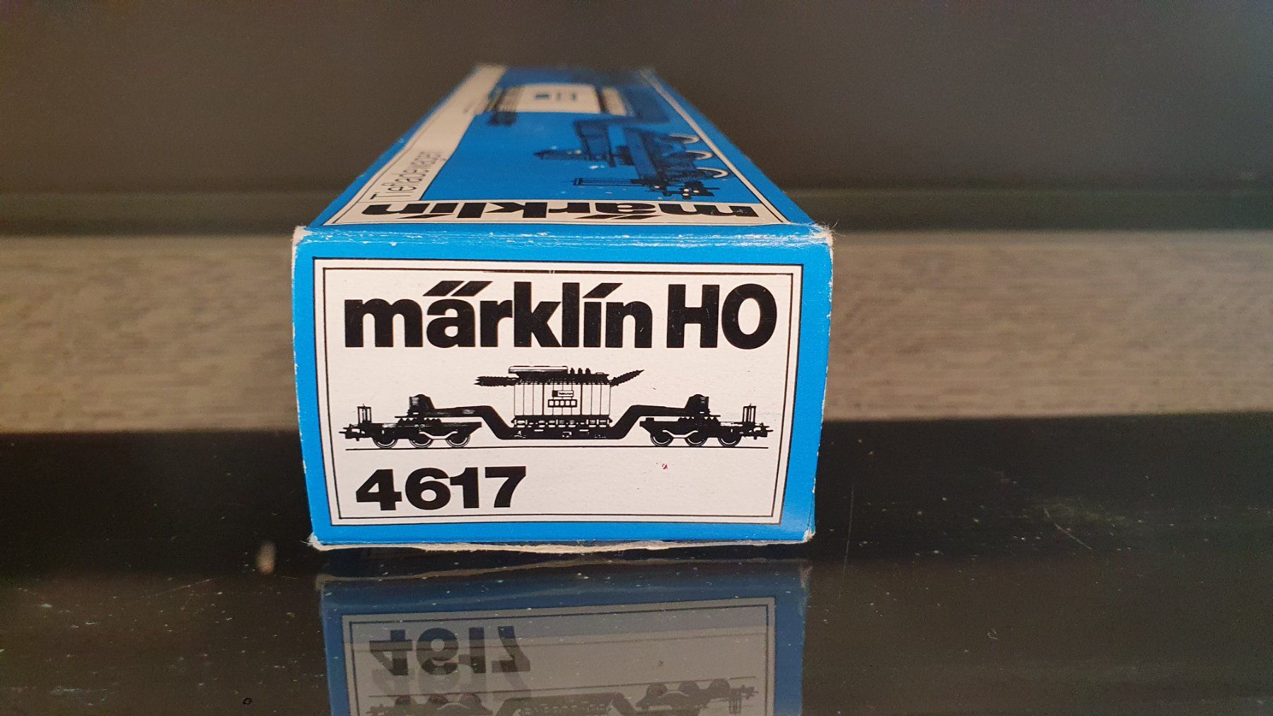 Märklin Modellini di ferrovie: MÄRKLIN: TRAFOWAGEN 4617 OVP – Usato da Biglen venduto da taunus82 2
