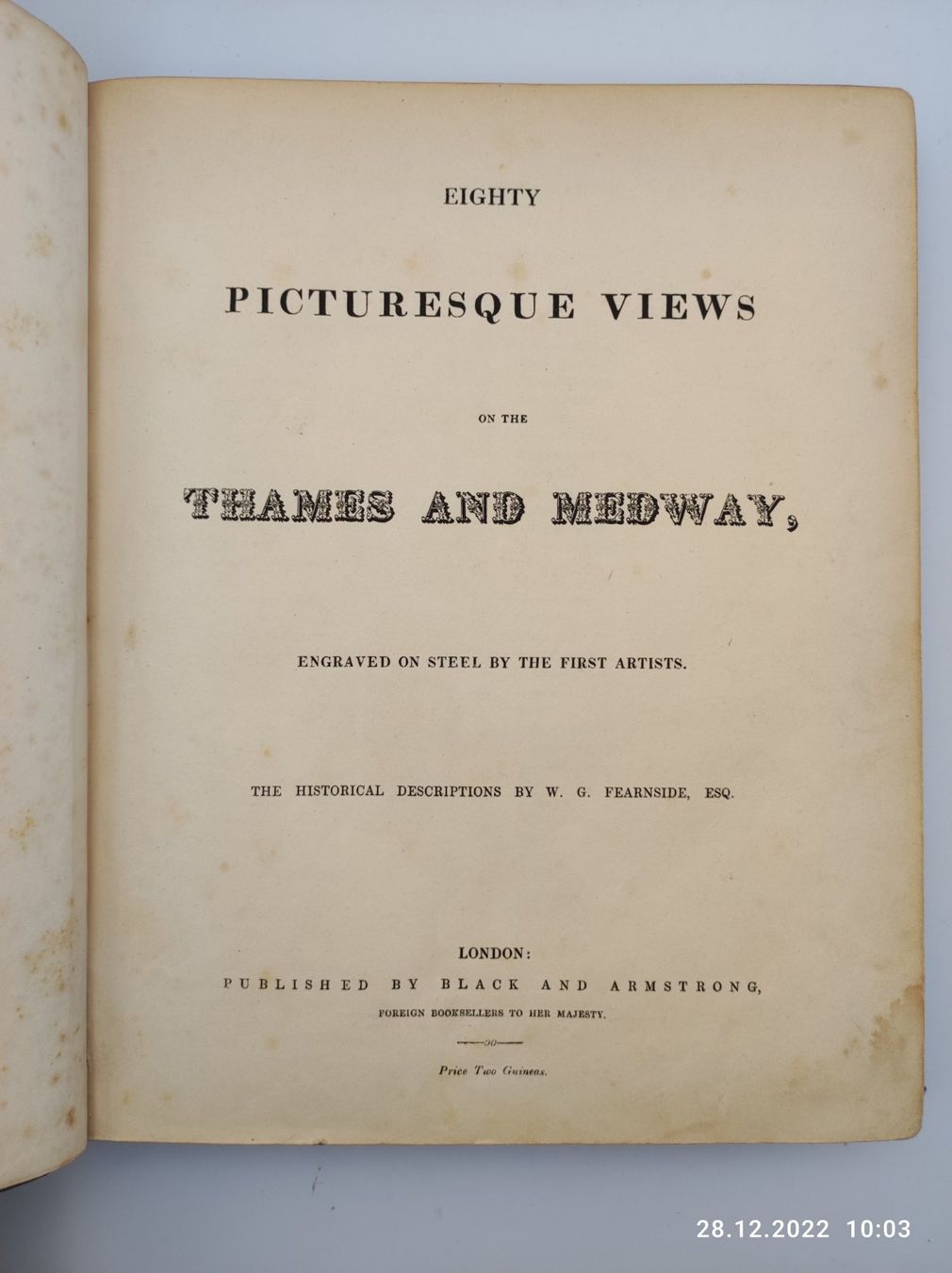 Libri: THAMES AND MEDWAY 1840 – Usato da Goldach venduto da Gaip 6