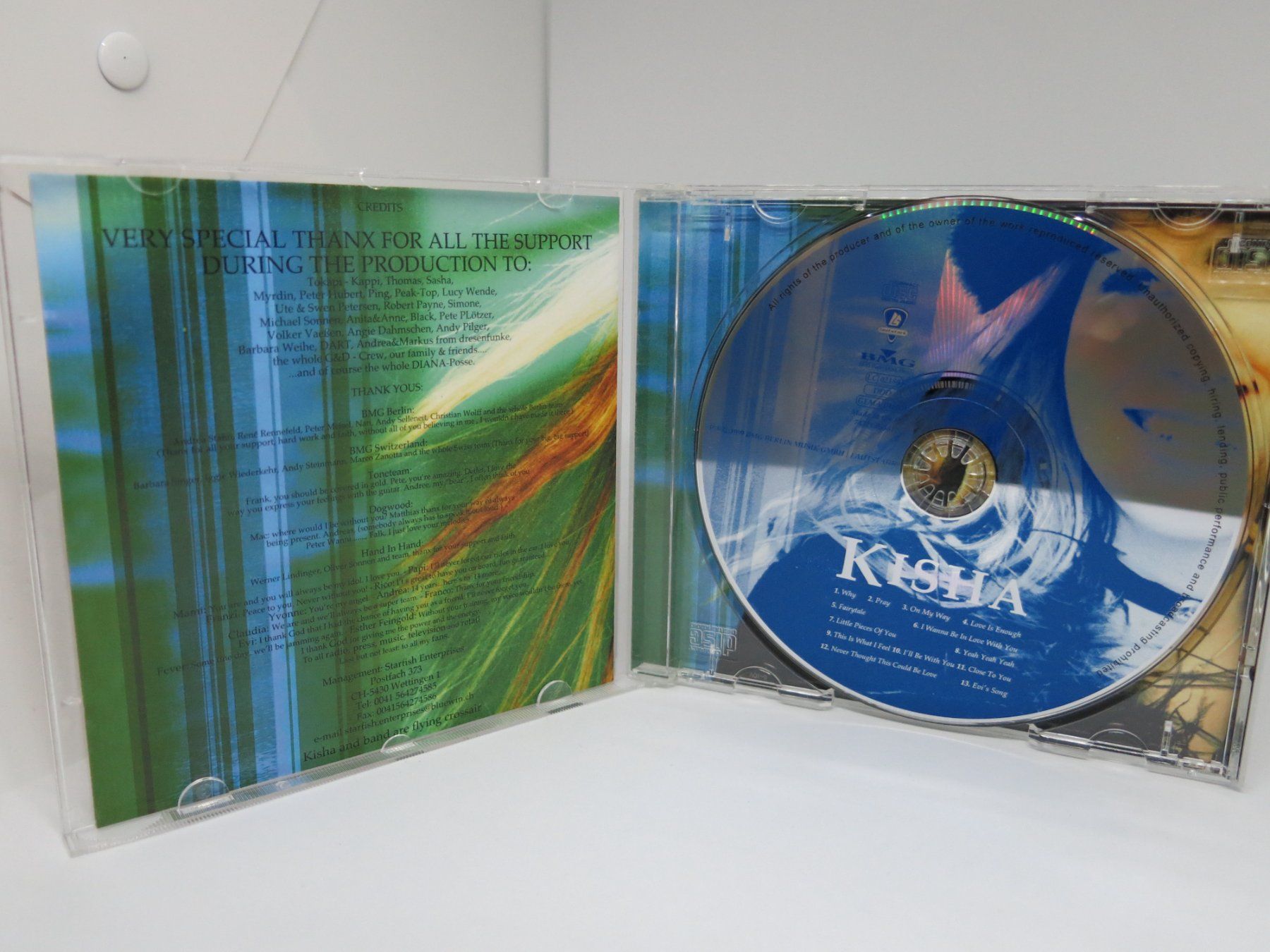 CD: 2 CDs: Kisha - Album Kisha + Single Why? – Usato da Ernetschwil venduto da luisvonerni 2