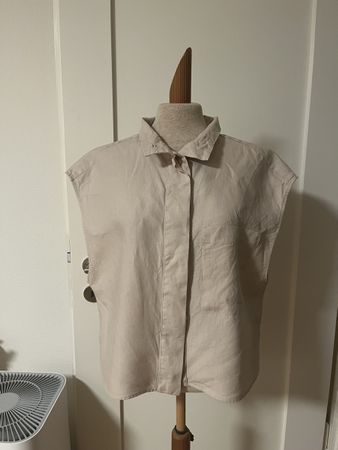 Leinenhemd / veste in Beige, Grösse 36, Marc O‘Polo