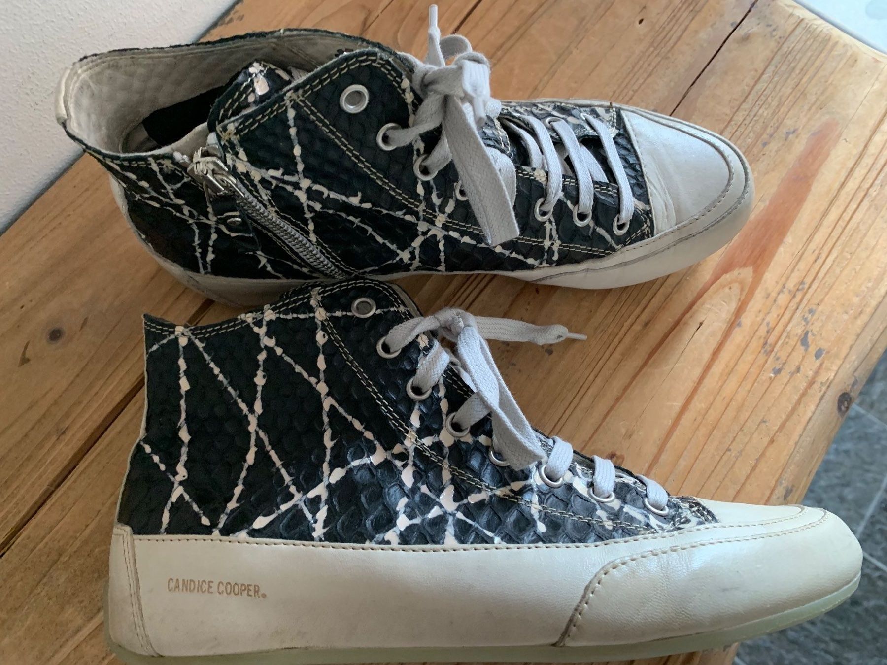 Cooper Damenschuhe: CANDICE Cooper Schlangenmuster Schuhe Gr. 38 – Gebraucht aus Meiringen von Jackwashere 2