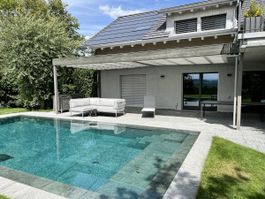 Horizontal Faltstoren für Pergola (Frego)