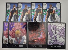 One Piece✨️ 8× "Don!!" Karten😎